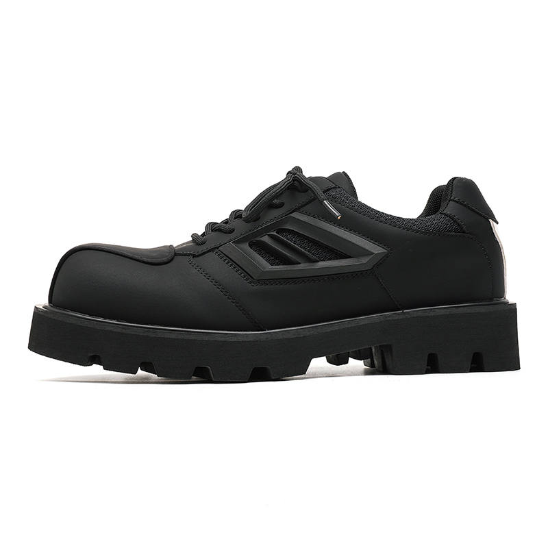 PINYI PINYI Microfiber Leather Casual Shoes Men's Black