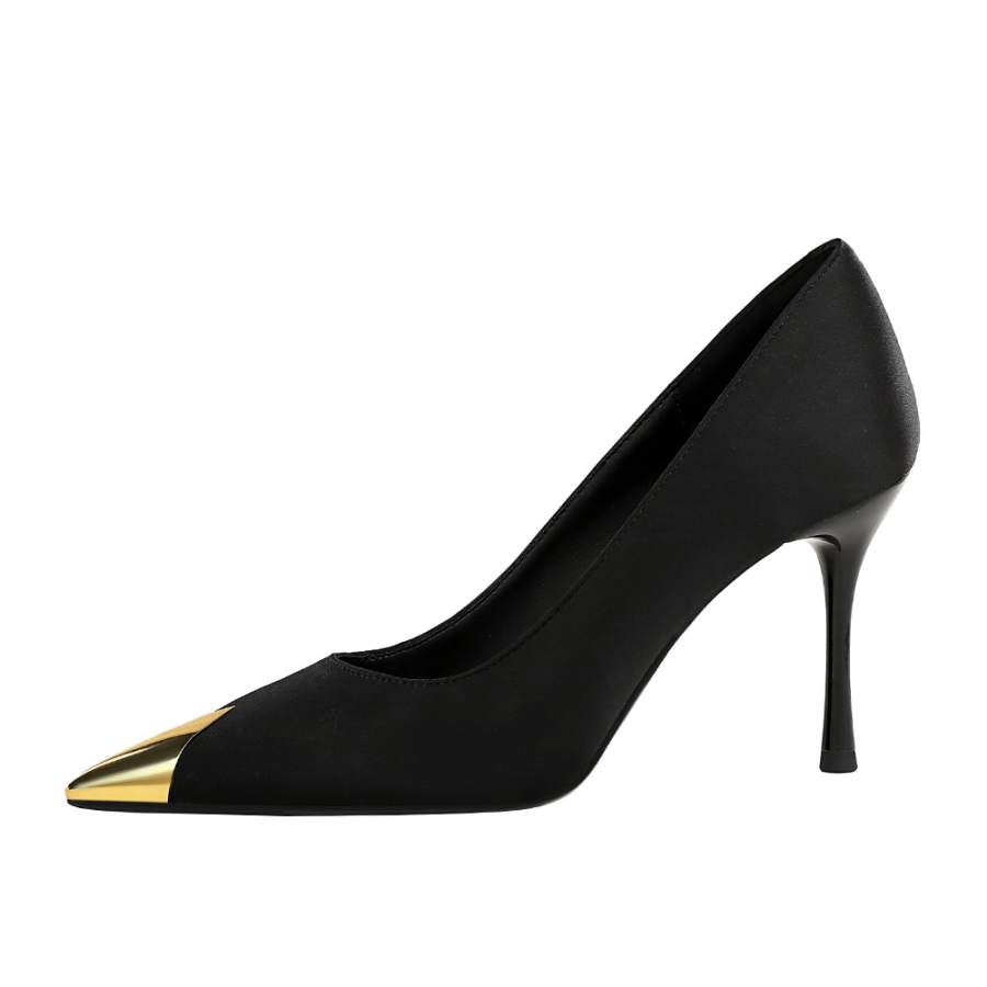QITUMAUL High Heels Women's Burgundy