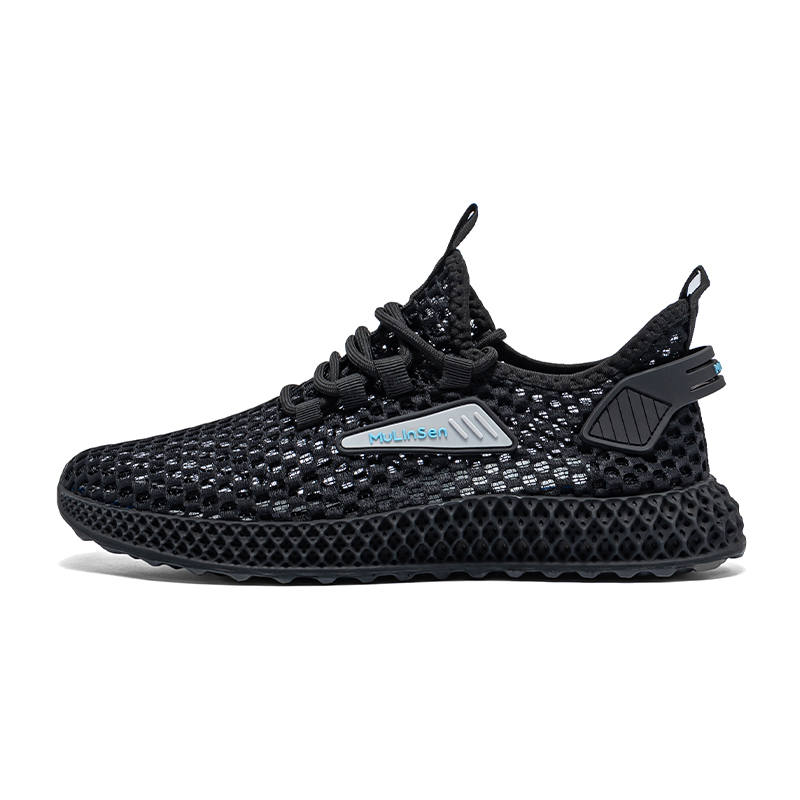 Mulinsen Mesh, Synthetic Leather Low top Casual Shoes Men's