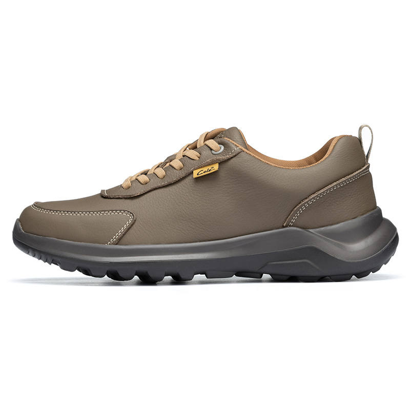 CELE Top Grain Cow Leather Lightweight Low top Casual Shoes Men's