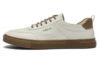 VOLO White Sneakers Low top Skateboard Shoes Men's