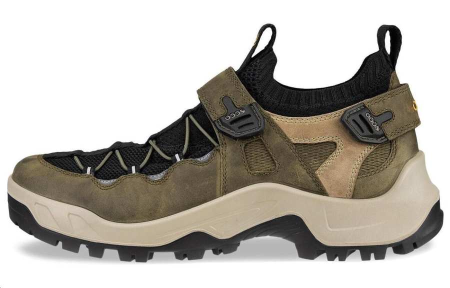 Ecco Off road Series Fabric Low top Casual Shoes Men's Green