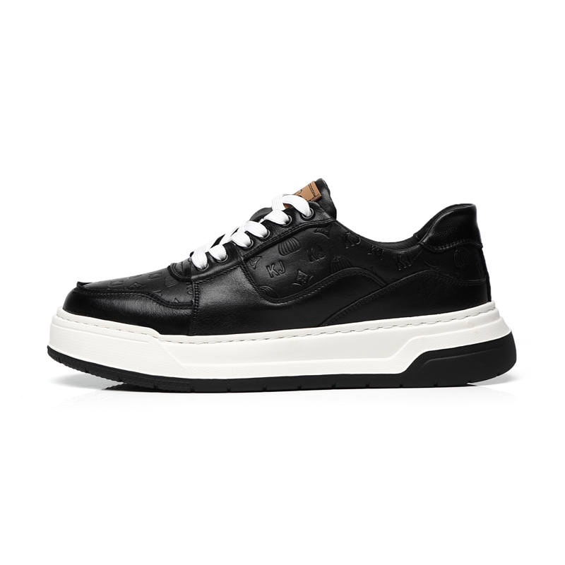 KJ Casual Shoes Men's Low Top Black