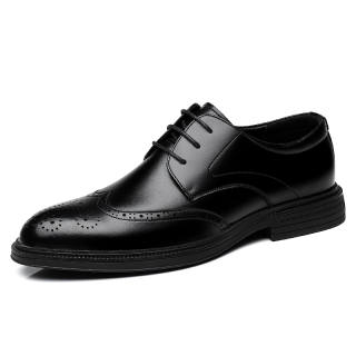 Shanpijiang Dress Shoes Men's Low Top Black/Brown