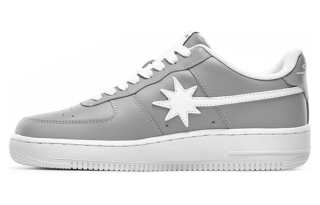 Starwalk Soldier Gray Dx Artificial Leather Low top Skateboard Shoes Unisex Gray