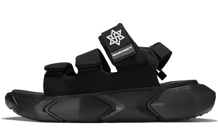 NORVINCY Soft Sole Hook and Loop Trendy Stylish Sandal Unisex
