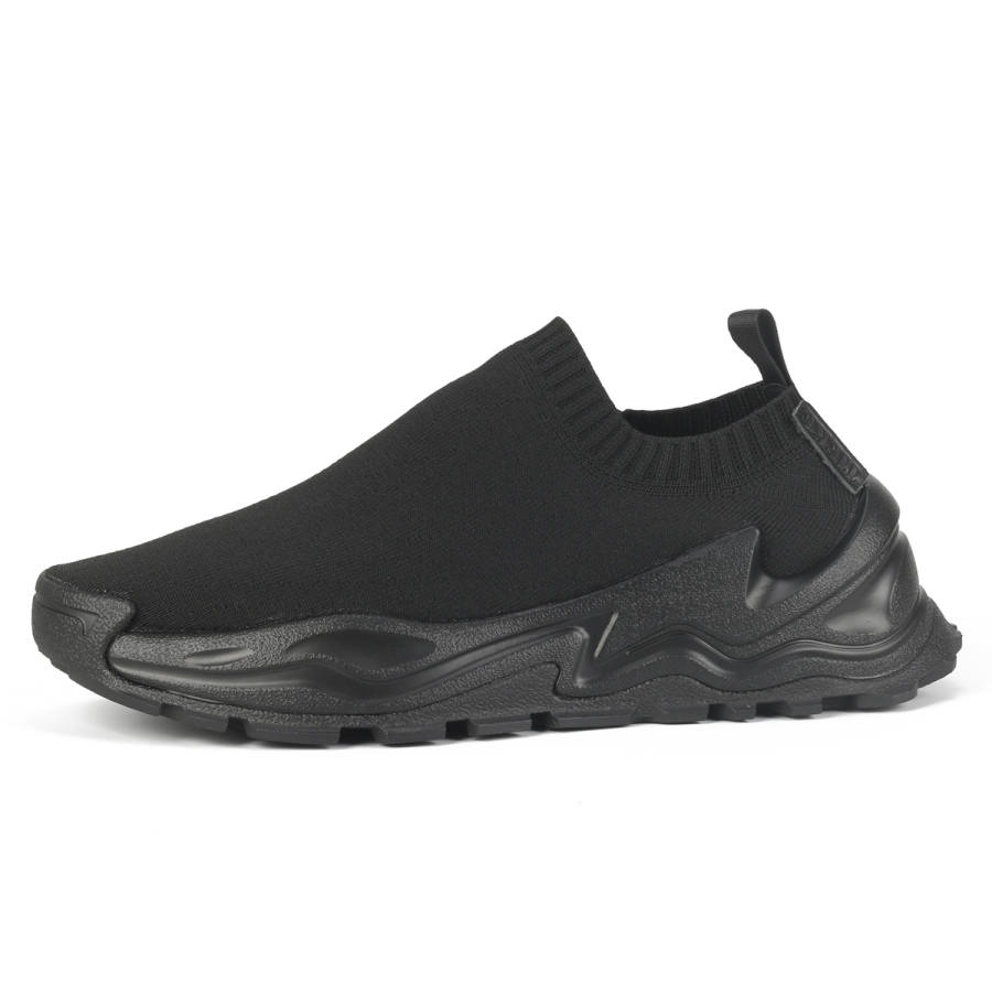 TIEKE Mesh Slip Resistant And Breathable Slip Resistant And Breathable Low top Casual Shoes Men's Black
