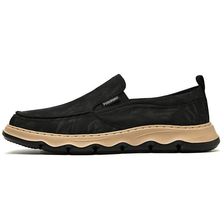 Rich Birds Fabric Casual Shoes Men's Black