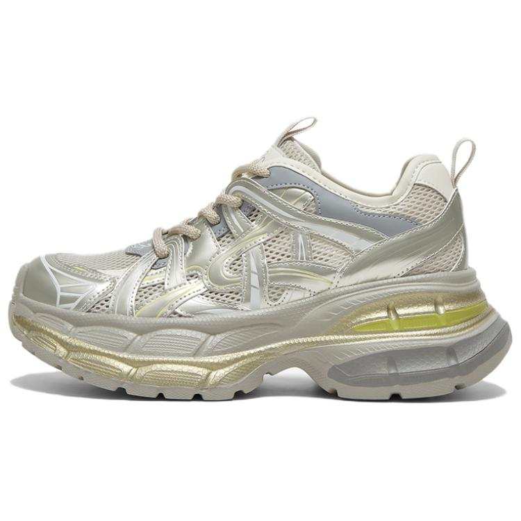 BASTO Small Round Pendant Breathable Low top Chunky Sneakers Women's