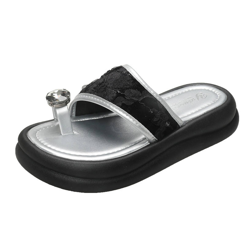 LEXON Rubber Cushioning Odor Resistant Quiet Cushioning Odor Resistant Quiet Slide Slippers Women's