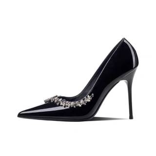 CZRSK Slim Heel High Heels Women's Black