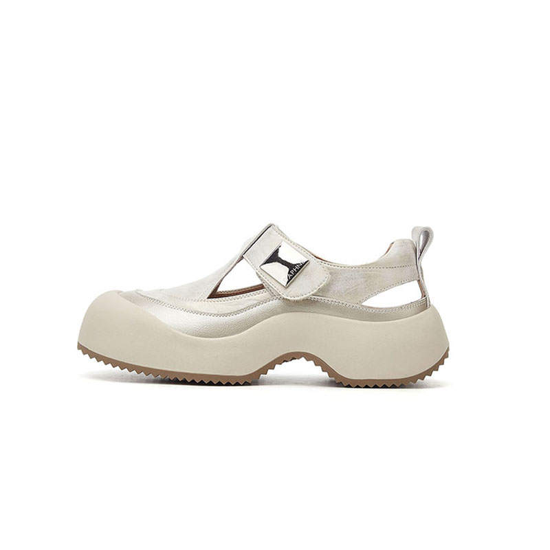 DAPHNE DAPHNE Mary Jane Shoes Women's Beige