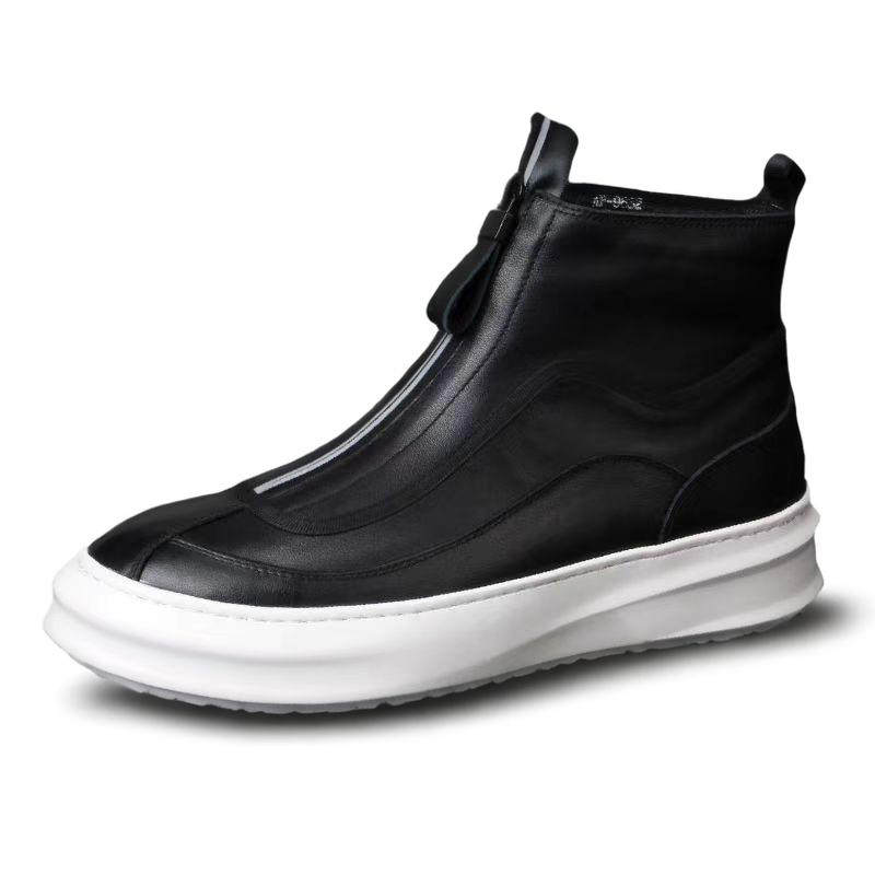 Devanro Devanro Ankle Boots Men's White