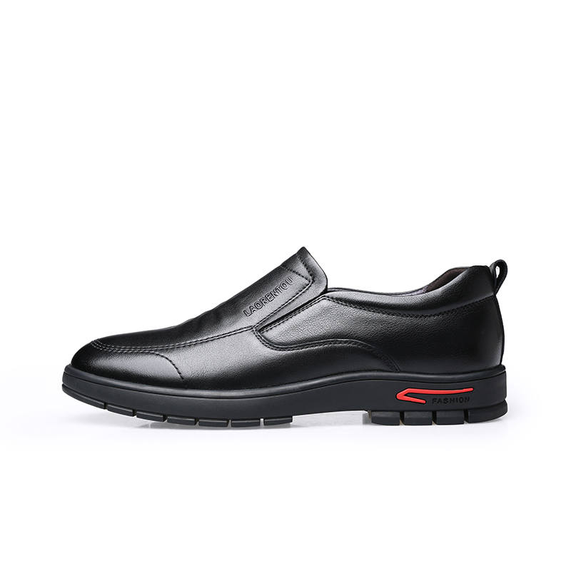 LAORENTOU Cow Leather Casual Shoes