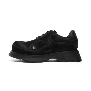ARCcc Suede Derby Shoes Casual Shoes Unisex Black