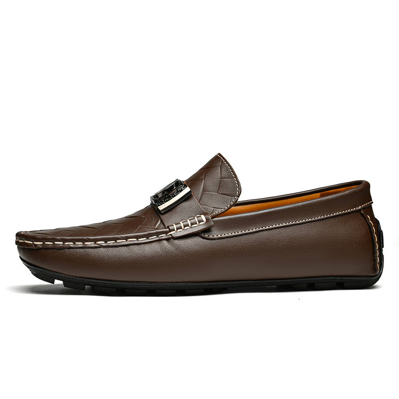 CITONGXIANSHENG Top Grain Cow Leather Casual Shoes Men's