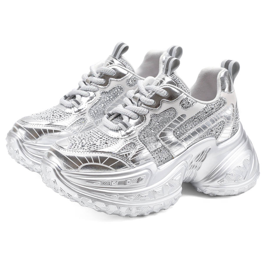 D:FUSE SCANDINAVIA D FUSE SCANDINAVIA Abrasion Resistant Abrasion Resistant Low top Chunky Sneakers Women's