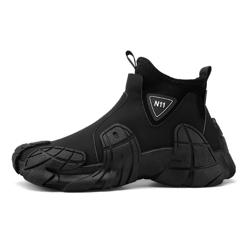 GAISIMA GAISIMA Combat Boots Men's Gray/Black