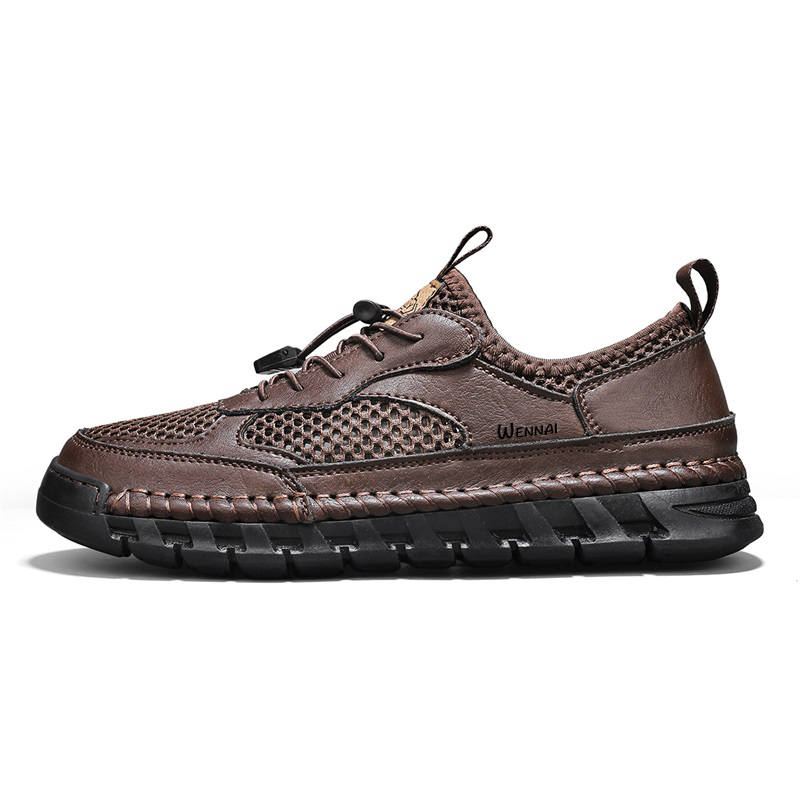 WENNAI Casual Shoes Men's Brown