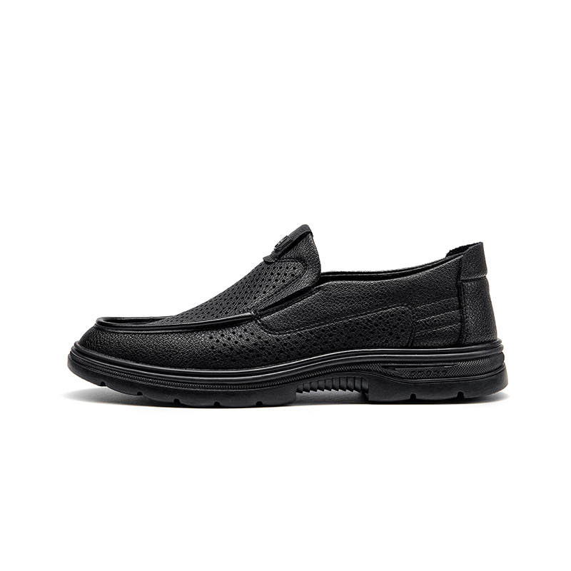 JOSINY Men's Casual Shoes Men's Low Top Black