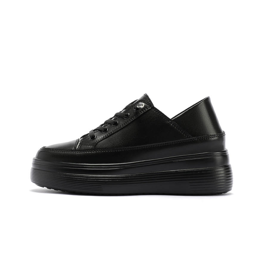 RED DRAGONFLY Synthetic Leather Cushioning Height Increasing Abrasion Resistant Low top Skateboard Shoes Women's