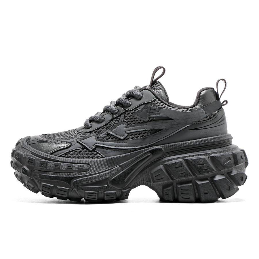 C°BANNER Fabric Low top Chunky Sneakers Women's Gray
