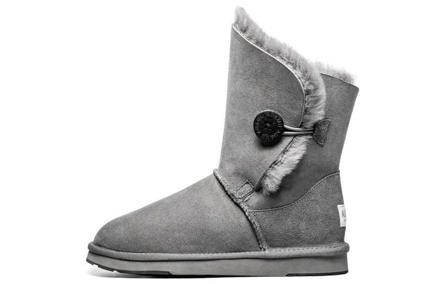 AU&MU Snow Boots Women's Gray