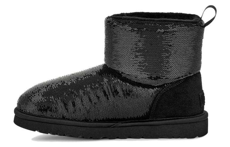 UGG UGG Classic Mini Boot Mirror Ball Black Women's