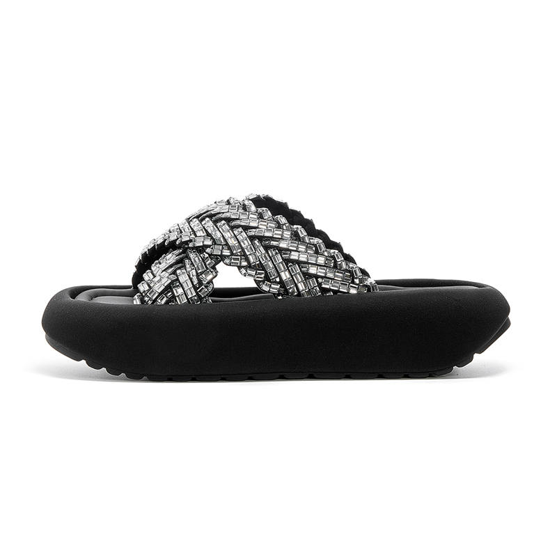 JOSINY Rubber Stitching Rhinestone Quiet Odor Resistant Abrasion Resistant Cushioning