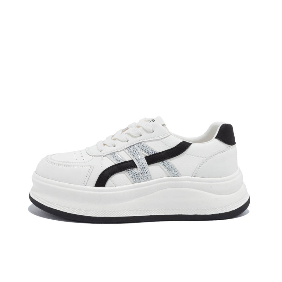 Safiya Synthetic Leather Low top Skateboard Shoes Women's