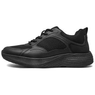 SHUSHUJIA Fabric Low top Casual Shoes Men's Black