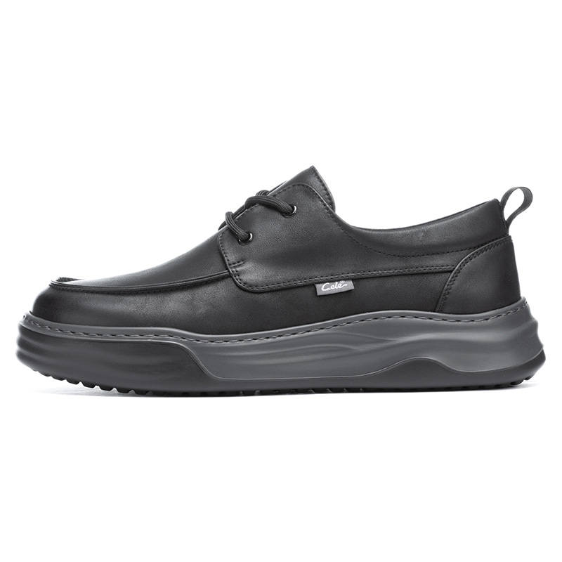CELE Textile, Cow Leather Slip Resistant Abrasion Resistant Low top Casual Shoes Men's