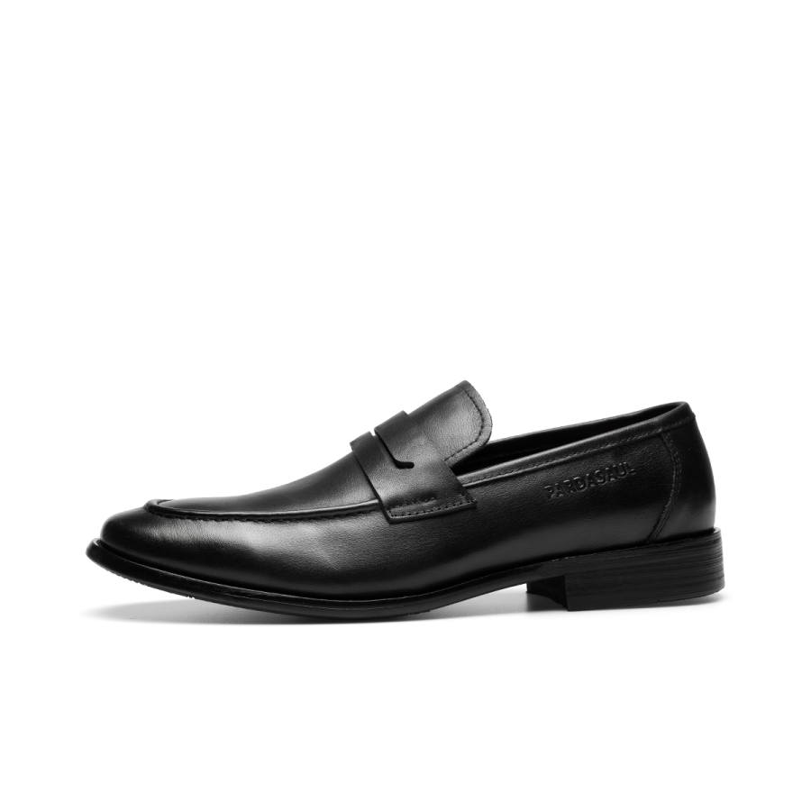 PARDASAUL Cow Leather Casual Shoes Men's Black