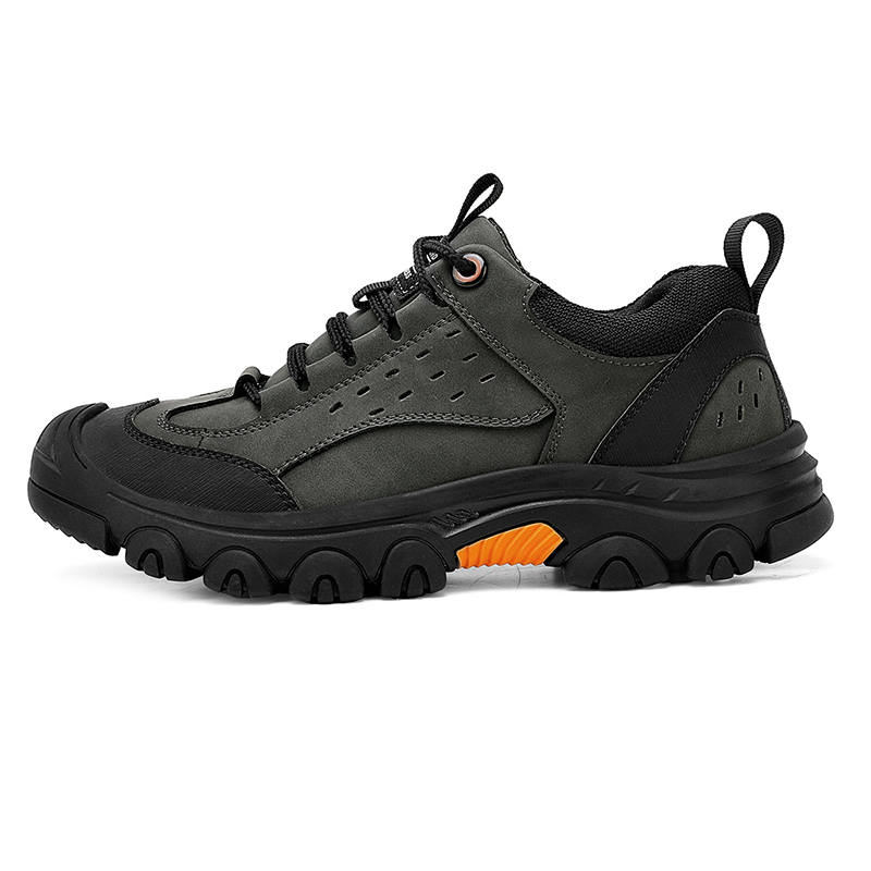 JIGONGYANG Season Ram Plus Size Men's Slip-Resistant Hiking Trail Running Trekking Shoes Breathable Wear-Resistant