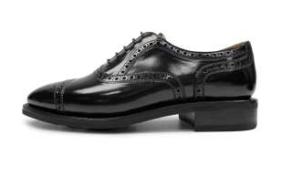 ANTONIO BAREZZI Cow Leather Dress Shoes Men's Black