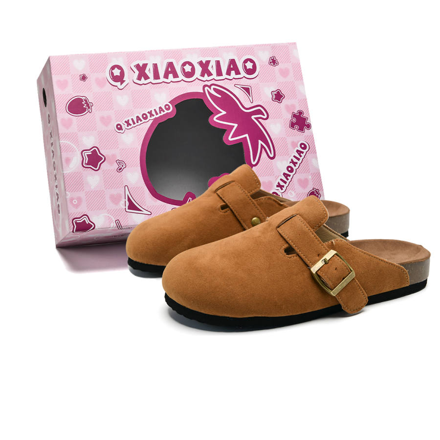 QUANXIAOXIAO Odor Resistant, Slip Resistant, Antibacterial Closed Toe Slippers Women's