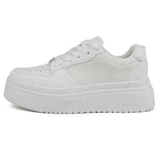 WENPU Lightweight Breathable Height Increasing Low top Skateboard Shoes Women's