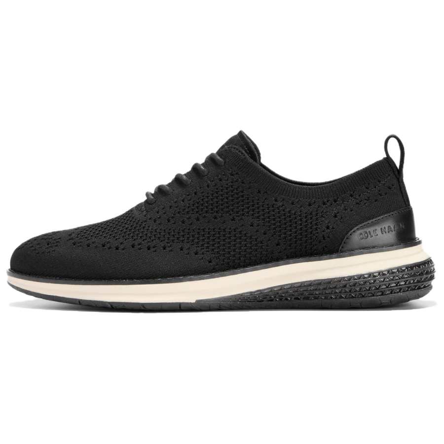 COLE HAAN ORIGINAL GRAND Fabric Low top Casual Shoes Men's Black