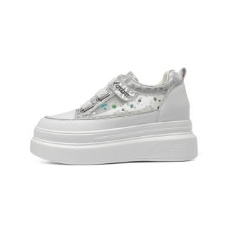 CARDANRO Low top Slip on Hook and Loop Skateboard Shoes Women's