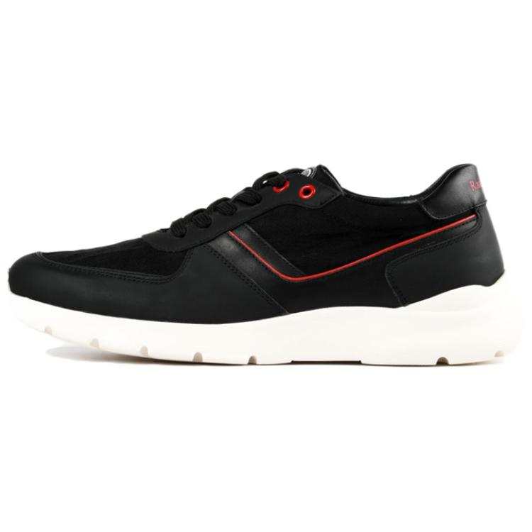 Raidy Boer Cow Leather Low top Casual Shoes Men's Black
