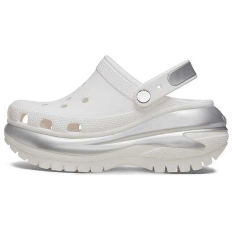 Crocs Crocs Clogs 6.1cm Unisex White Silver
