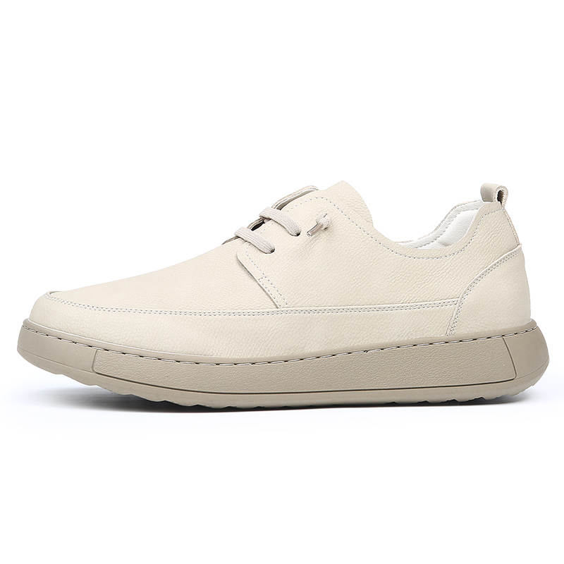 XIAOTOULANG Men's Casual Shoes Men's Low Top White/Gray/Khaki/Yellow
