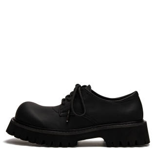 1997K Chunky Derby Shoes Casual Shoes Unisex Black