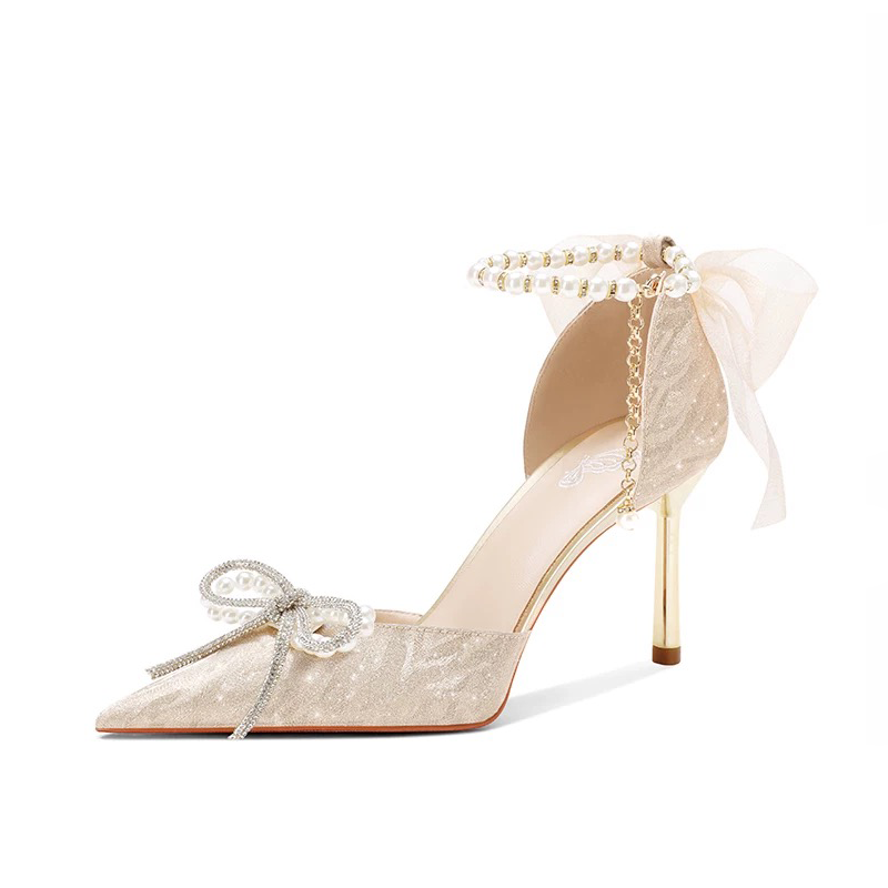 WOXXXN High Heels Women's Apricot