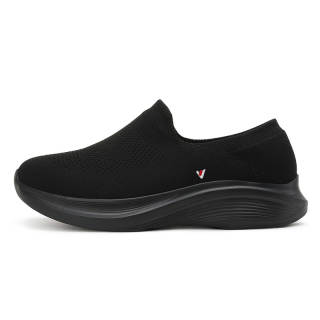 YALU Casual Shoes Men's Low Top Black/Gray