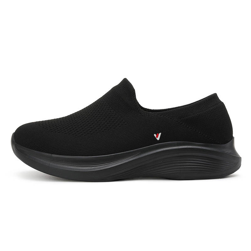 YALU Casual Shoes Men's Low Top Black/Gray