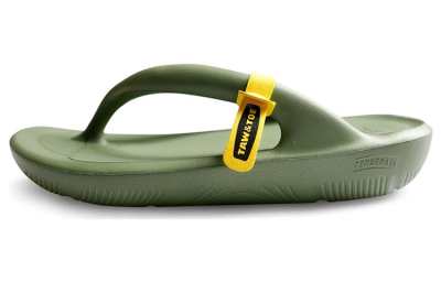 TAW&TOE Flip Flops Unisex Olive Green