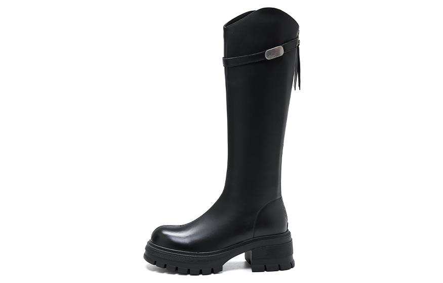 15 MINS 15 MINS Leather Knee high Boots Women's