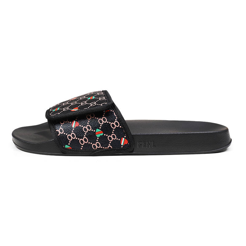 PEHL PEHL Slide Slippers Men's Beige/Black