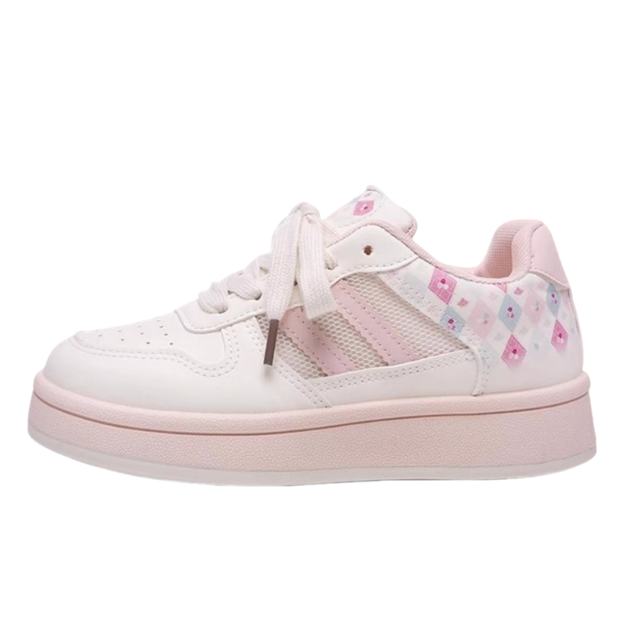 CPXO Synthetic Leather Low top Skateboard Shoes Women's